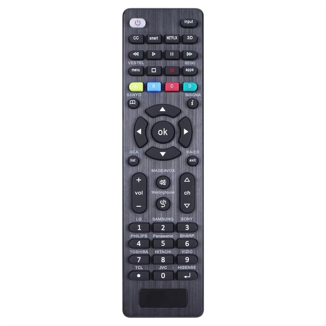 Universal Remote Control RC-G006 Fits for All Brand Smart TVs