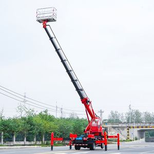 Vehículo de Trabajo Aéreo Dongfeng con Plataforma Telescópica de 36m, Totalmente Hidráulico y Sincrónico, Camión Elevador para Ingeniería Municipal - Product Image 6