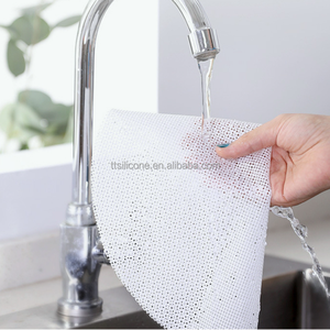 Doublures de panier à vapeur de qualité alimentaire de haute qualité tapis en maille tapis de vapeur en silicone antiadhésif pour boulettes - Product Image 6