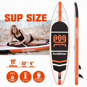 บอร์ดพายเรือคายัคแบบเป่าลมคาร์บอนสำหรับเซิร์ฟบอร์ด - Product Image 2