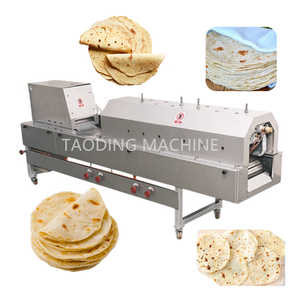 Buena estabilidad Máquina De Tortillas De Harina Máquina De Fabricación De Pan De Pita Para Línea De Producción De Comerciales Marcadores <span class=keywords><strong>Nan</strong></span> Y Chapati - Product Image 6
