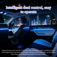 Kit d'éclairage d'ambiance intérieur personnalisé pour Geely Okavango L 2023-2026, 22 LED couleur fantôme, quatre portes, 12V 10W, garantie 1 an