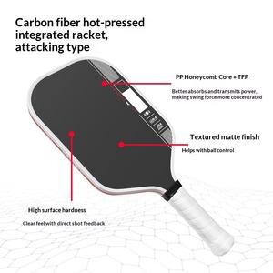 Vente flash - Raquette de pickleball Boomstick LABS Project 16 mm T700 en carbone <span class=keywords><strong>nid</strong></span> <span class=keywords><strong>d</strong></span>'<span class=keywords><strong>abeille</strong></span>, légère et portable, pour le sport, vente en gros - Product Image 3