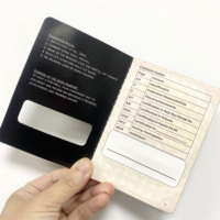 Impression personnalisée de livrets de membre Gakusei Budo Yudansha Renmei Karaté Taekwondo