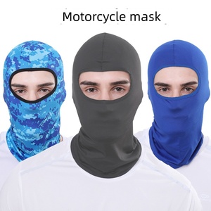 Outdoor Sports Ice Silk Balaclava Milk Shreds Comfortable Riding <b>Sunscreen</b> Soft Windproof Lightweight Motorcycle Mask - Product Image 1