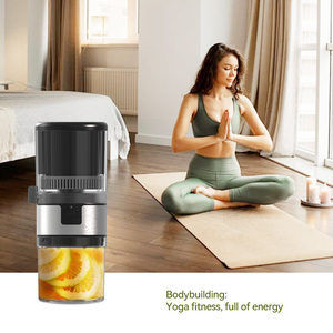 Small Kitchen Appliance Citrus <b>Juicer</b>, Cordless Fresh Fruits <b>Vegetables</b> Squeezer Mini Portable <b>Juicer</b> Extractor Machine Orange J - Product Image 2