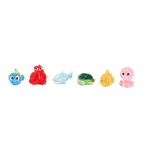Ornements en résine d'animaux marins, mini décorations d'aquarium, ensemble de poissons, tortues, requins et pieuvre pour la décoration de réservoir - Product Image 5