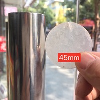 Disques en nacre à trou unique, matériaux pour accessoires de décoration de rideaux DIY, apprêts pour pendentifs 50mm, transfrontalier