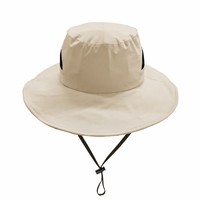 Chapeaux Boonie en nylon respirant à large bord avec cordon coupe-vent réglable pour la randonnée en extérieur – Vente en gros