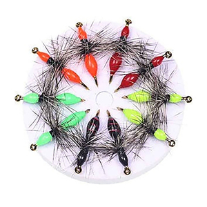 Leurre de pêche à la mouche Demoiselle Ant Griffith Micro Bionic Insect Feather Hook pour la pêche à la mouche en eau douce de la <span class=keywords><strong>truite</strong></span> et du bleak - Product Image 1