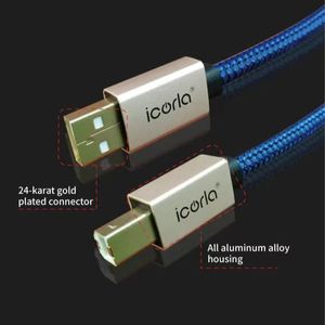 High Quality HiFi USB Cable <strong>Type</strong> a to <strong>Type</strong> B <strong>Data</strong> Cable for DAC for <strong>Computer</strong> Use - Product Image 3
