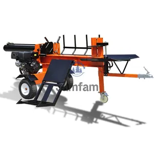 2023 New 4&6 Way Wedge Splitting Wedge Machine Splinter Log Splitter Automatic Wood Engine Wood 13hp Pump Provided Loncin Engine