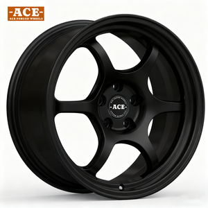 1 pièce Jantes forgées sur mesure 20 <span class=keywords><strong>pouces</strong></span> 5x108 5x110 avec enjoliveurs flottants brossés transparents pour voiture <span class=keywords><strong>de</strong></span> tourisme - Product Image 1