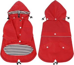 Qiqu, suministros <span class=keywords><strong>para</strong></span> mascotas, diseñador personalizado, impermeable <span class=keywords><strong>para</strong></span> mascotas, chaqueta de <span class=keywords><strong>lluvia</strong></span> con cremallera de doble capa <span class=keywords><strong>para</strong></span> <span class=keywords><strong>perros</strong></span> con capucha, Poncho impermeable <span class=keywords><strong>para</strong></span> <span class=keywords><strong>perros</strong></span>, novedad de 2024 - Product Image 4
