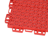Dalles de sol modulaires de remplacement individuelles, à emboîtement sans outil, pour tapis de sol de salle de sport à faible temps d'arrêt pour les réparations
