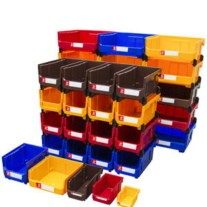 Professional Storage Parts Box Material Component Plastic Case Shelf Screw Parts Storage Box Sorting Toolbox