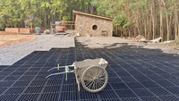 Sunsbuild Factory Direct HDPE High-Performance Geocell Grid 440x440x50mm Haute résistance à la compression Haute ténacité Imperméable