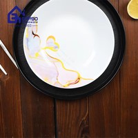 Assiette à dessert de 7,5 pouces en verre opale blanc, assiette plate brillante résistante à la chaleur, vaisselle en verre opale blanc, plat en verre personnalisé