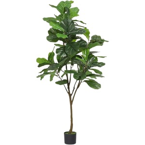 Nordic INS Gran hoja <span class=keywords><strong>de</strong></span> violín artificial Higuera en maceta Decoración interior con adorno <span class=keywords><strong>de</strong></span> sala <span class=keywords><strong>de</strong></span> estar <span class=keywords><strong>de</strong></span> plástico verde biónico - Product Image 5