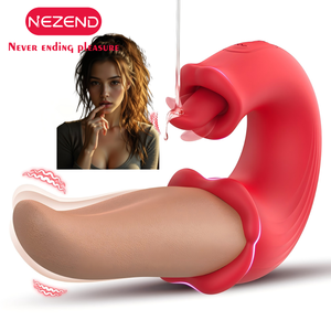 10-fach vibrierender Zungenlecker-Vibrator für Frauen – Sexspielzeug, Dildo-Vibrator, Massagegerät mit 10 Vibrationsmodi zur Klitorisstimulation – Sexspielzeug-Box für Frauen - Product Image 6