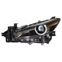 Kit de phares LED DRL Bi-Xénon pour Mazda 3 Axela 2014-2018, lentille de projecteur, installation facile, amélioration des phares avant, pièces automobiles modifiées