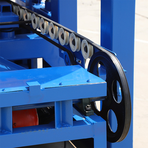 Machine à fabriquer des blocs creux semi-automatique bibo QTJ4-24 au Bénin avec mélangeur et chariot, de bonne qualité - Product Image 5