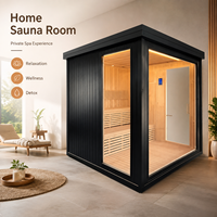 Ruang Sauna Ukuran Sesuai Pesanan OEM, Cocok untuk Relaksasi di Rumah dan Terapi Kesehatan untuk Penggunaan Keluarga