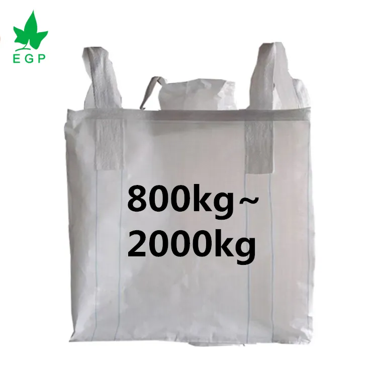 EGP polipropileno 1 ton 1.5 ton 2 ton 1000KG 2200lbs FIBC Bulk Bag Betume Asfalto Big Jumbo Bags