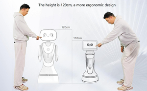 <span class=keywords><strong>Robot</strong></span> de Service IA personnalisable Trading Robots de réception commerciale <span class=keywords><strong>Robot</strong></span> Assistant pour hôtel Centre commercial Immeuble de bureaux - Product Image 6