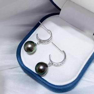 ต่างหูมุก DIY 22608 พร้อมอุปกรณ์เสริมขนาดเล็ก ตัวฐานเงินแท้ S925 และลูกปัดทรงกลมขนาด 9-15 มม. ดีไซน์ทันสมัย - Product Image 3