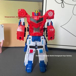 Juguete de Modelo de Robot Mecha de Coche Transformable Magnético 2 en 1 a Escala 1:8, Transformación Automática para Niños - Product Image 6