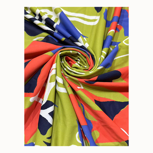 イタリアのデザイン衣服の使用法デジタルプリントシルクリネン混合 - Product Image 4