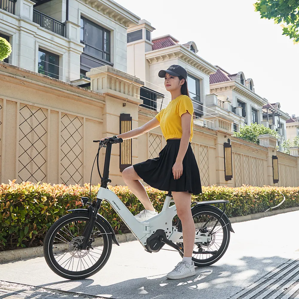 2024 특허 ebike 접이식 접이식 36 볼트 성인용 전기 자전거 자전거
