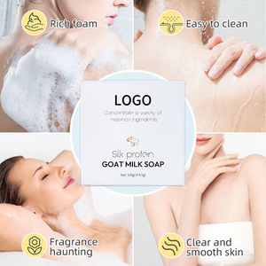 Protein Milk <b>Soap</b> 100g Deep Cleansing Whitening Handmade Solid <b>Soap</b> - Product Image 3