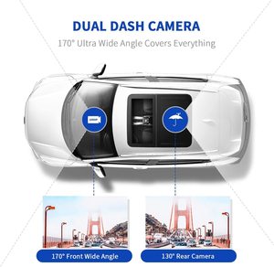Camera Hành Trình Camera Hành Trình Kép FHD 1080P Trước Và Sau Cho Ô Tô Camera Hành Trình Màn Hình <span class=keywords><strong>LCD</strong></span> 4 Inch DVR Tầm Nhìn Ban Đêm Góc Rộng - Product Image 4