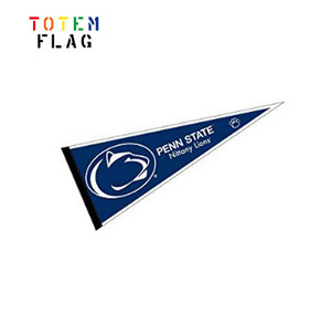 Vibrant Color Felt Pennant with <strong>Custom</strong> Design Digital or Silk Screen Printing for Team Celebration, Felt <strong>Triangular</strong> <strong>Flag</strong> - Product Image 3