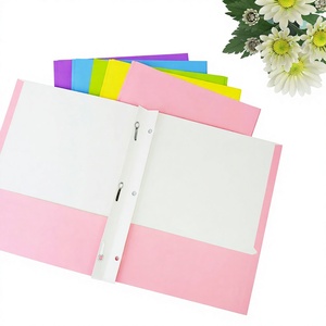 Carpeta de Archivo Plegable de 3 Anillas con Clip, Doble Bolsillo, <span class=keywords><strong>para</strong></span> Almacenamiento de Papel, Tamaño Carta, en Stock, Superventas - Product Image 1