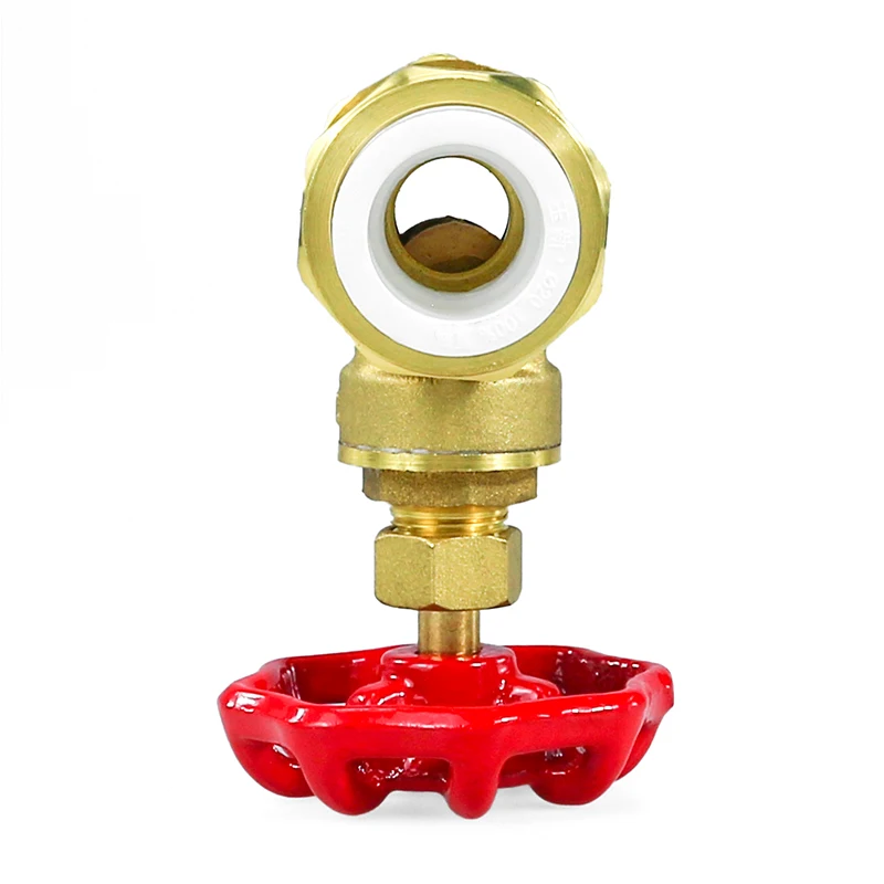 Brass Copper Forged Chrome Plated Angle Water Ball Valve