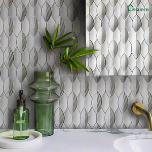 Brique décorative tridimensionnelle en forme de ciment 3D mur de fond d'hôtel café forme personnalisée - Product Image 5
