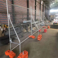 Location de clôture temporaire portable, barrière de construction galvanisée à chaud, clôture de sécurité amovible pour événements et chantiers