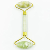 Rouleaux de Jade Naturels Écologiques 3D Portables pour Massage du Visage et Ensemble Gua Sha en Jade Xiuyan