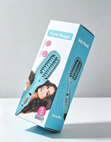 Boîte d'emballage personnalisée écologique pour brosse à cheveux en papier, impression couleur, carton pliable, cadeau artisanal, prix d'usine