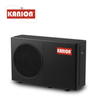 Pompe à chaleur air-eau monobloc Midea M Thermal Arctic 4-16kW R290 A+++ Full DC Inverter avec contrôle WiFi par application et chauffe-eau sanitaire DHW