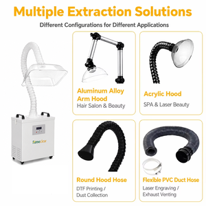 <span class=keywords><strong>Extracteur</strong></span> de fumée <span class=keywords><strong>d</strong></span>'acupuncture portable avec filtre HEPA au charbon, purificateur de fumée de moxa pour clinique <span class=keywords><strong>d</strong></span>'acupuncture - Product Image 6