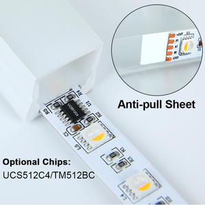 Dải Đèn Neon <span class=keywords><strong>LED</strong></span> RGBIC Dreamcolor Dải Đèn Đuổi Theo Cầu Vồng 12V 24V Băng Neon Linh Hoạt Điều Khiển Từ Xa WiFi BT Tuya Thông Minh - Product Image 2