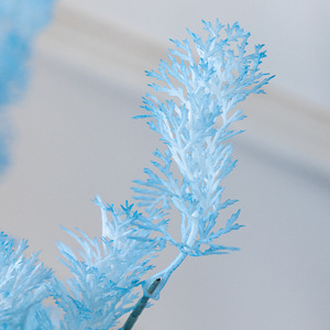 Fleurs artificielles givrées Kirimatsu, herbe brumeuse, haute simulation, décoration de mariage, intérieur/extérieur, décoration de la maison - Product Image 2