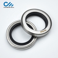 Joint d'étanchéité en acier inoxydable PTFE Ceimin 35*50*8 à double lèvre pour compresseur et réducteur, idéal pour les opérations rotatives à haute vitesse