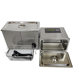 <span class=keywords><strong>Nettoyeur</strong></span> à ultrasons 40kHz <span class=keywords><strong>15L</strong></span> 180W/360W Machine de nettoyage à ultrasons avec élément chauffant numérique à puissance réglable de 450W - Product Image 3