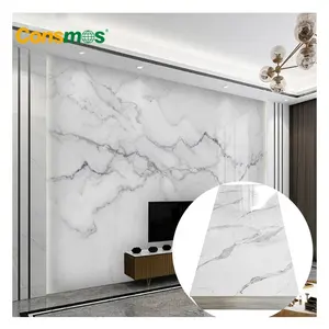 1220x2800mm Interior Decoration PVC UV Marble Sheet for Middle East