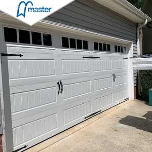 Master Sells Portes <span class=keywords><strong>de</strong></span> <span class=keywords><strong>garage</strong></span> sectionnelles en mousse d'acier <span class=keywords><strong>de</strong></span> haute qualité avec long panneau <span class=keywords><strong>de</strong></span> chariots - Product Image 1